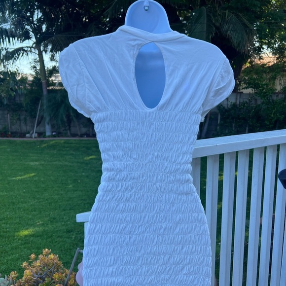 Urban Outfitters Tan and Blue Mini Dress - Picture 6 of 14